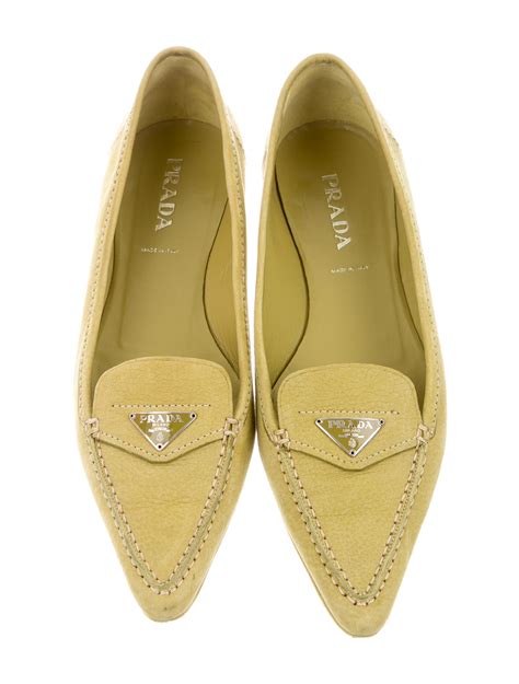 prada pointed toe loafer|Women's Prada Shoes .